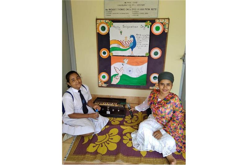 Independence Day and Raksha Bandhan Celebrations at Cheshire Home Lucknow on 15 Aug 2019