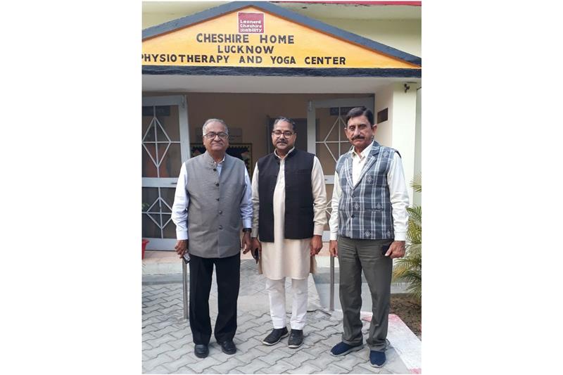 Visit by Dr Akhilesh Singh brother of Dr Rajeshwar Singh, Vidhyak Sarojni Nagar Lucknow - 07 Feb 2023