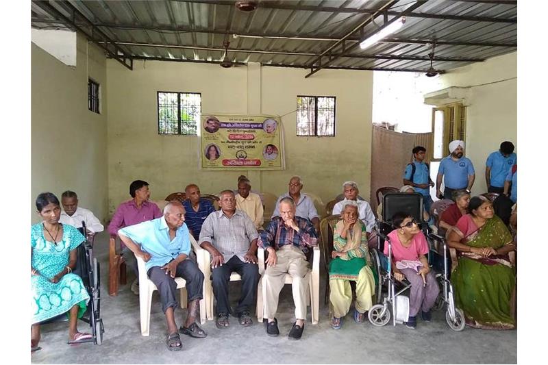 Cultural Program & Donations by Mr.Suresh Patel & BBD Students 12 April 2019