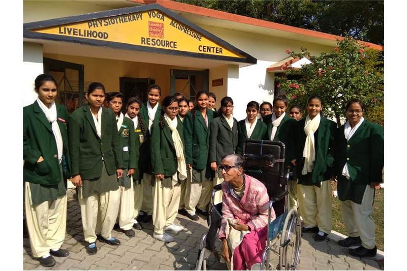 Children from SKD Academy visited the Cheshire Home Today. 29/1/2019