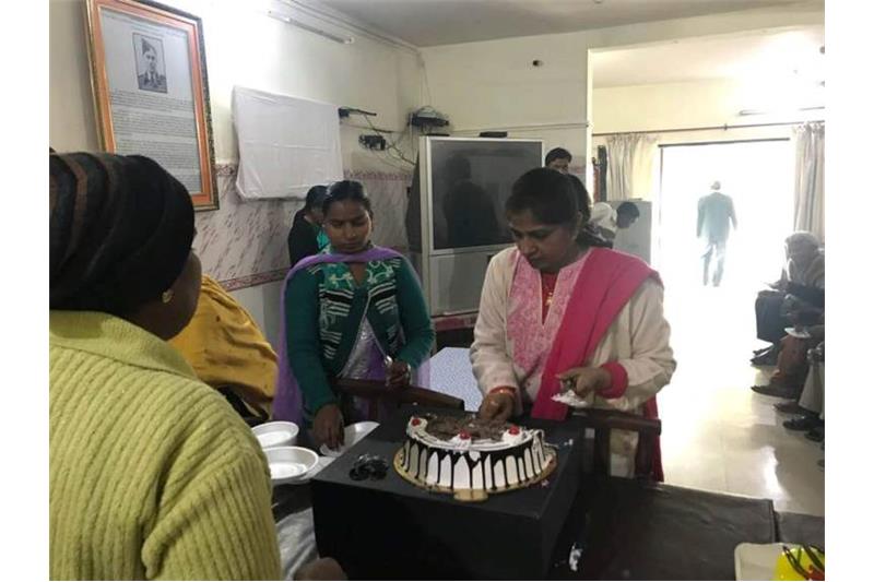 Birthday Celebrations at Cheshire Home