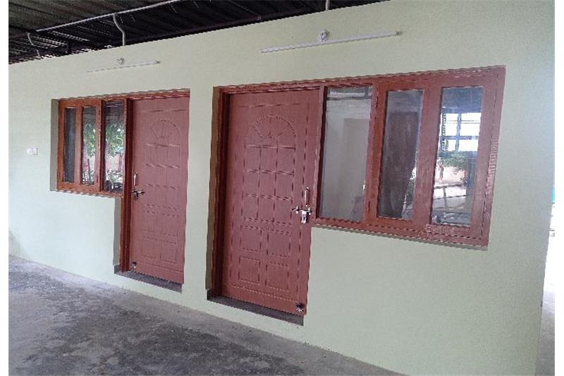 Construction of two room: - Two room set for Diya and Candle projects