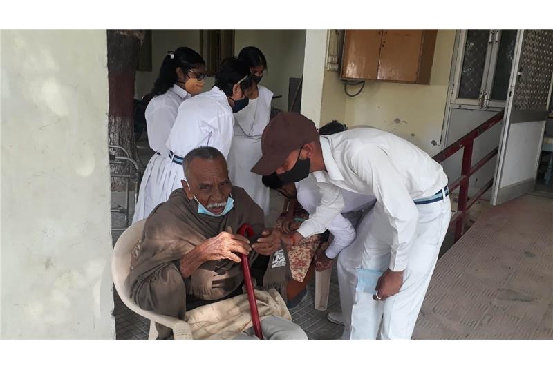 Ms Shubhangni Pathak LPS eldeco visited home on 03 Nov 2021