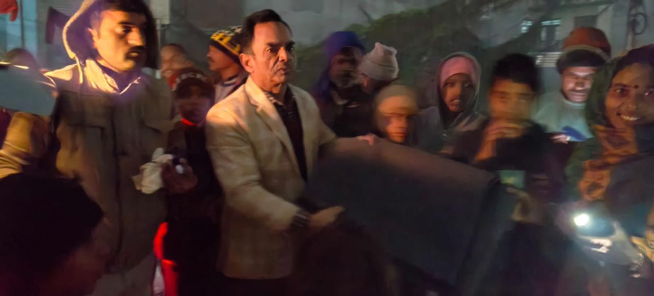 Blankets distributed on 03 & 04 Jan 26  by the Chairman, Cheshire home