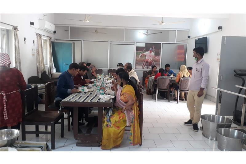 Mr Pradeep Jaiswal has sponsored lunch