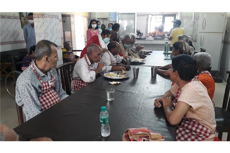 Ms Sushma Chaudhary has sponsored lunch today