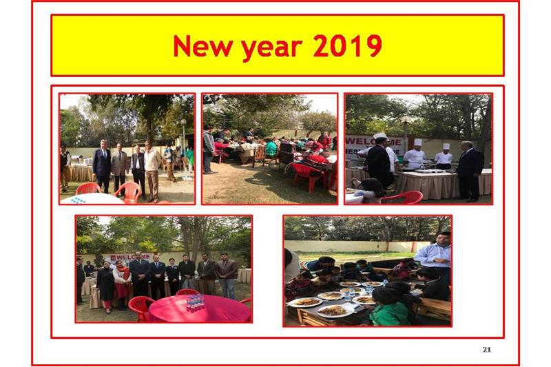 Presentation to Mrs Nita Ganguli at Cheshire Home on 15 March 2019