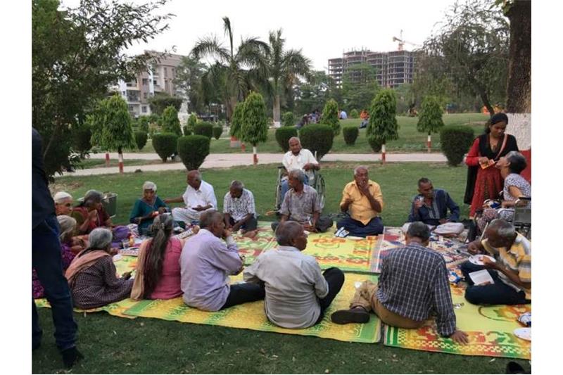 At Kalindi Park,Lucknow