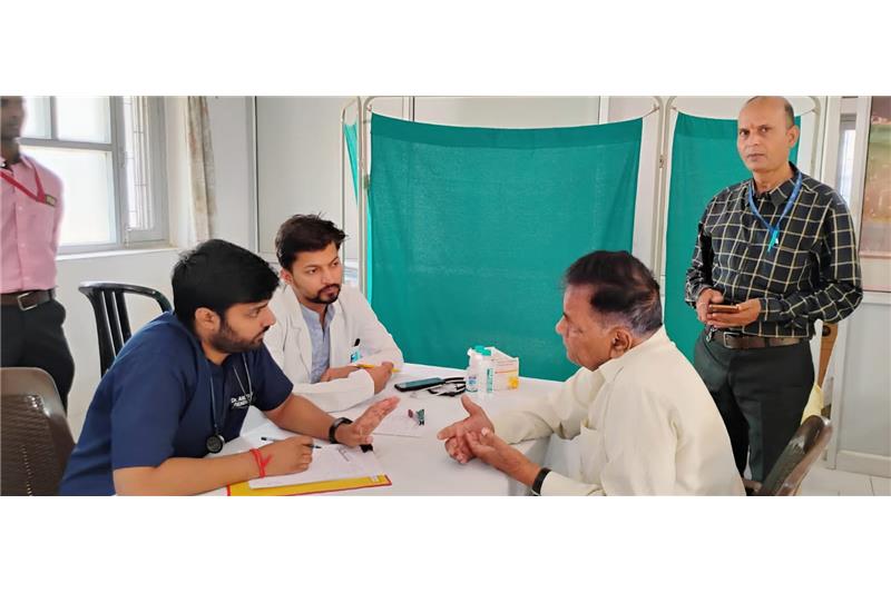 FREE MEDICAL CAMP AT CHESHIRE HOME LUCKNOW