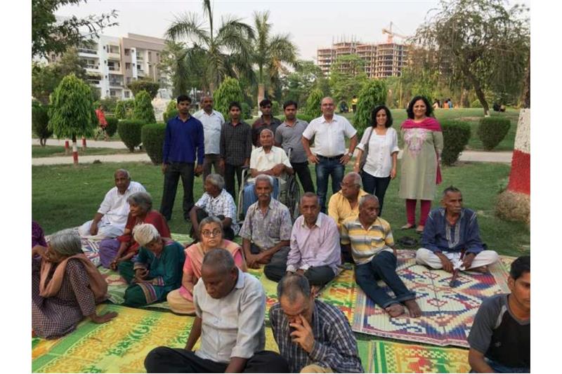 At Kalindi Park,Lucknow