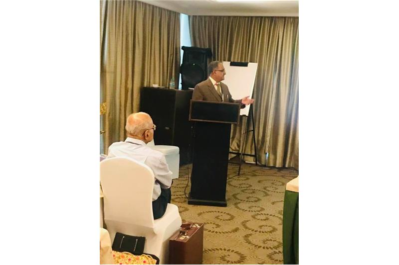 Attending Cheshire Home National Council meeting at Bangalore