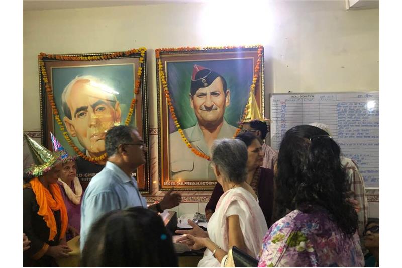 We Celebrated Birthday of Lord Cheshire and Late Brig V K Ghai at Cheshire Home 08th September 2019