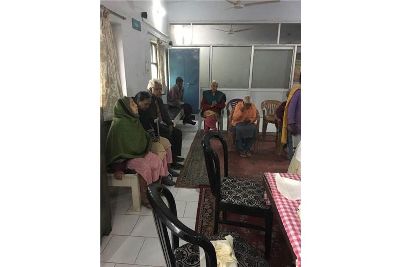Dr Nikita Sarin Giving Dental Care to our Residents at Cheshire Home