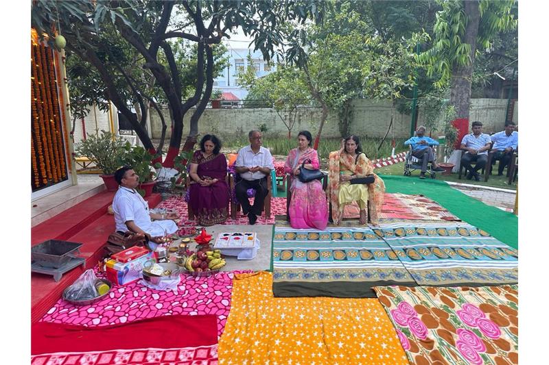 Inauguration of Multi Faith prayer at Cheshire Home inaugurated on 19 June 2023
