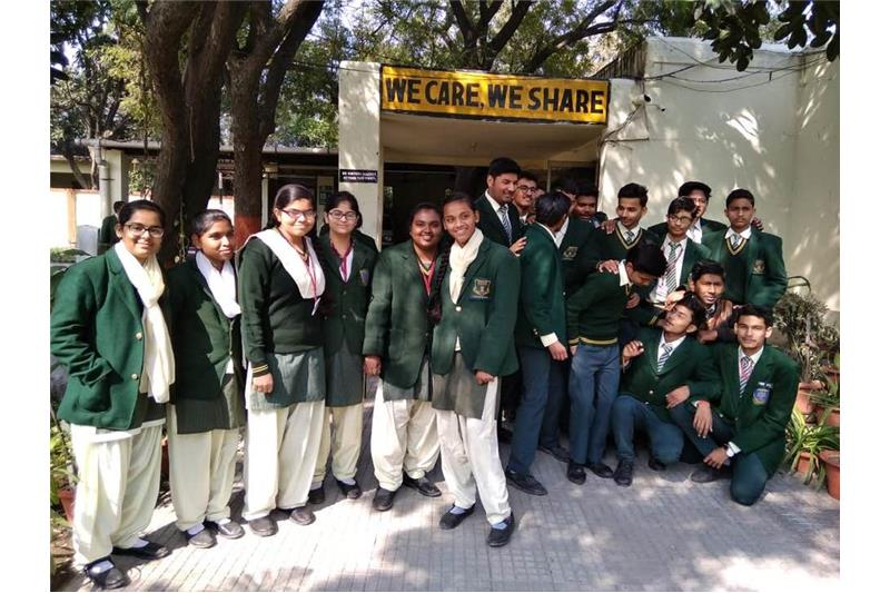 Children from SKD Academy visited the Cheshire Home Today. 29/1/2019