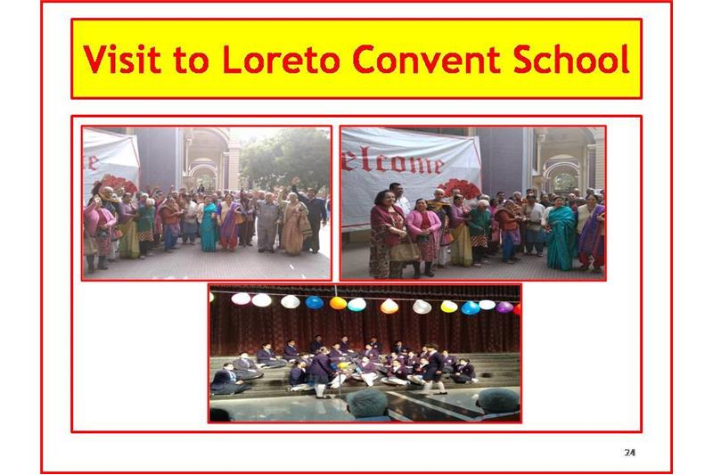 Presentation to Mrs Nita Ganguli at Cheshire Home on 15 March 2019