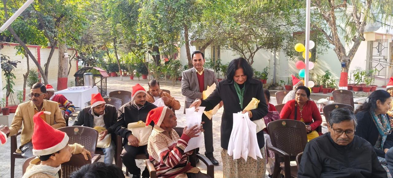 CHRISTMAS DAY CELEBRATIONS AT CHESHIRE HOMES  ON 25 DEC 2025