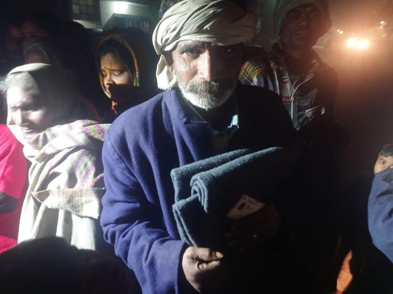 Blankets distributed on 03 & 04 Jan 26  by the Chairman, Cheshire home